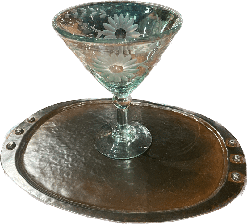 Rose Ann Hall Designs Martini Glass