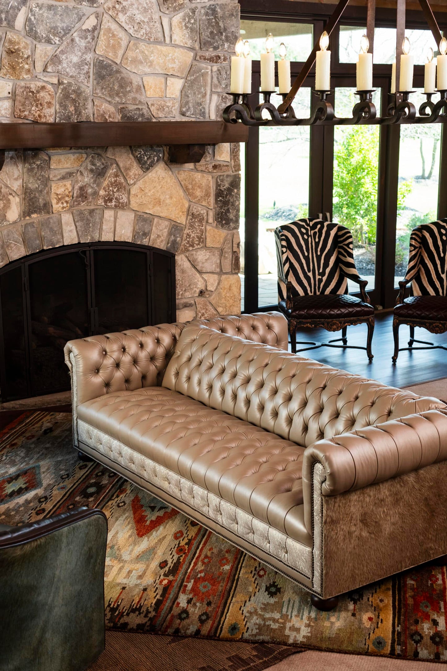 Pearl Hart Double Chesterfield