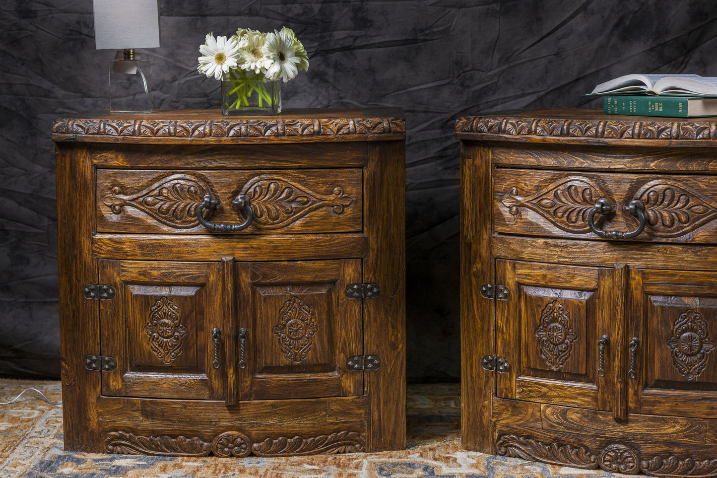 Round Nose Nightstand