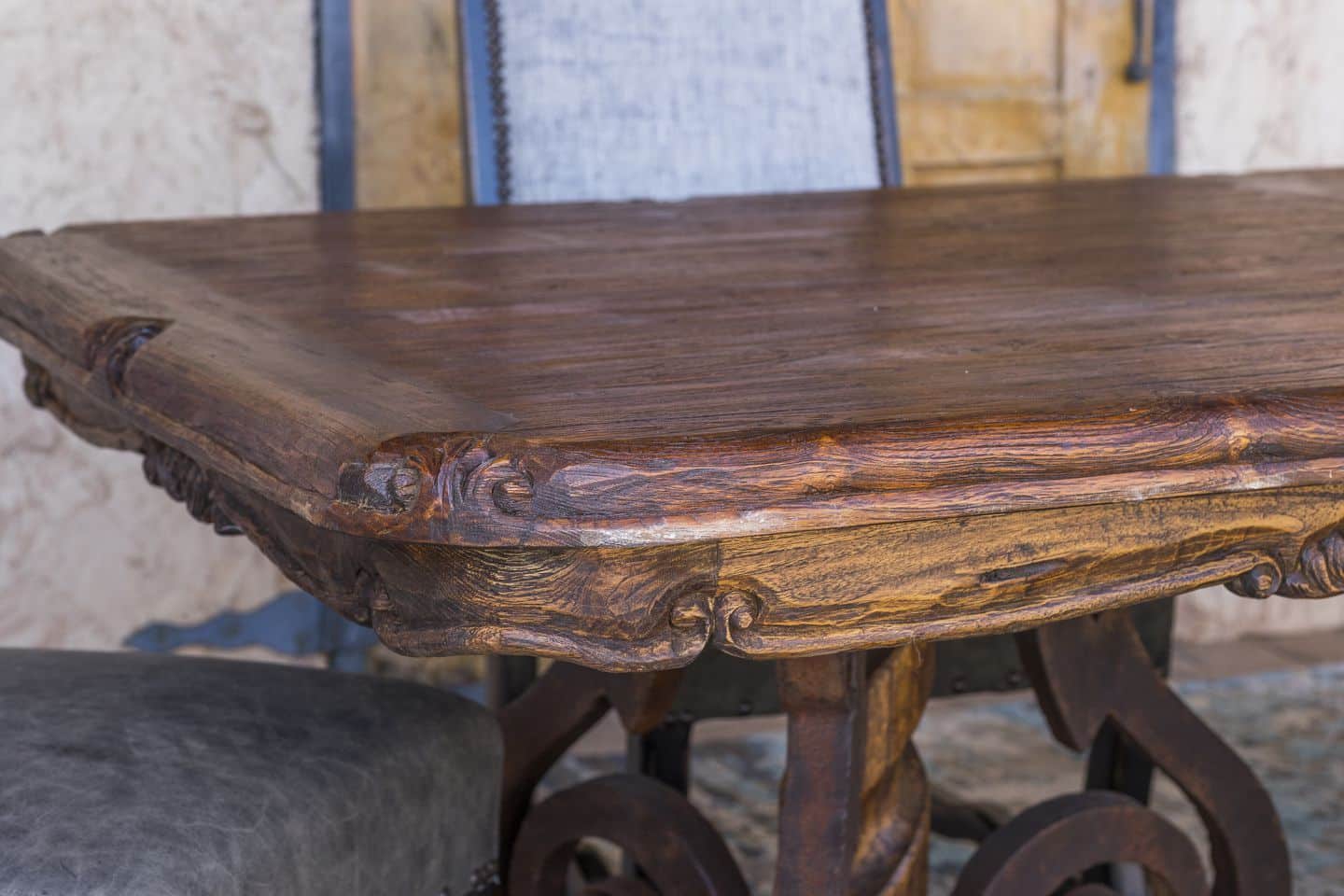 Fleur De Lis Dining Table