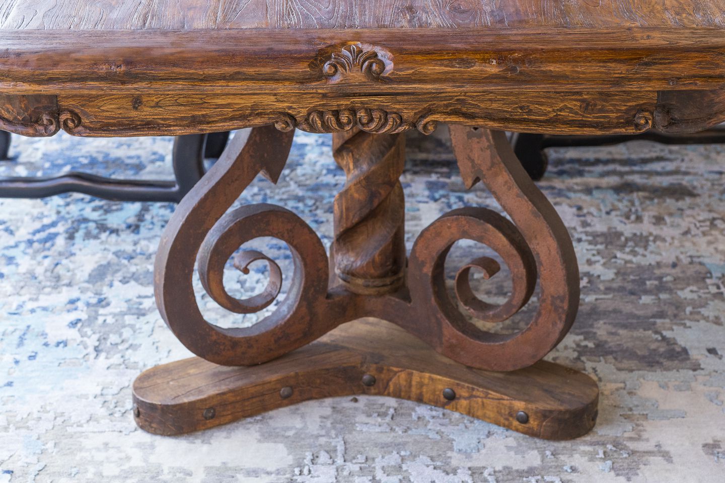 Fleur De Lis Dining Table