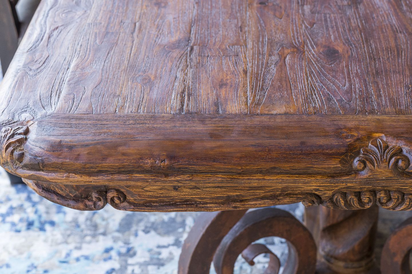 Fleur De Lis Dining Table