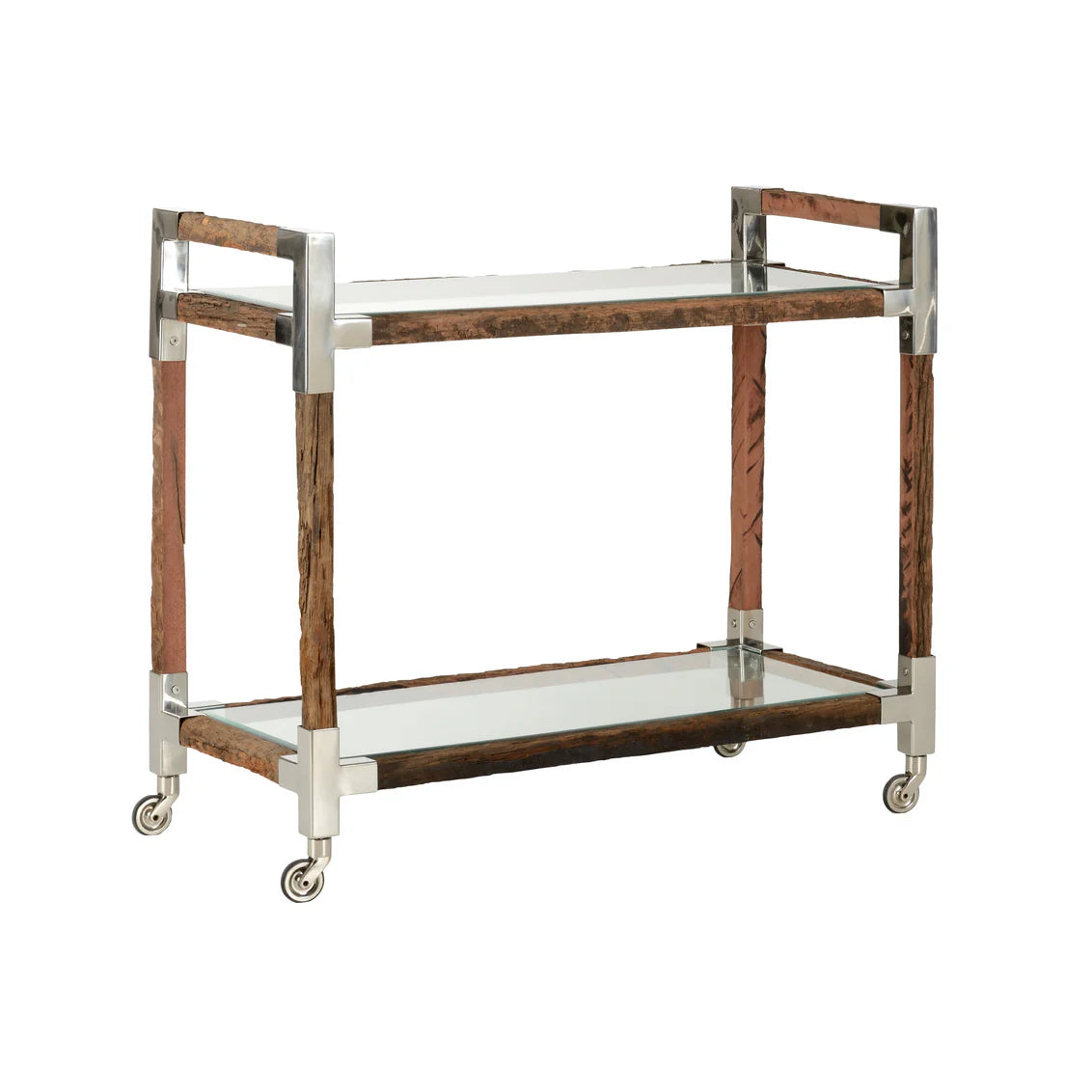 Rustic Glam Bar Cart (Lg)