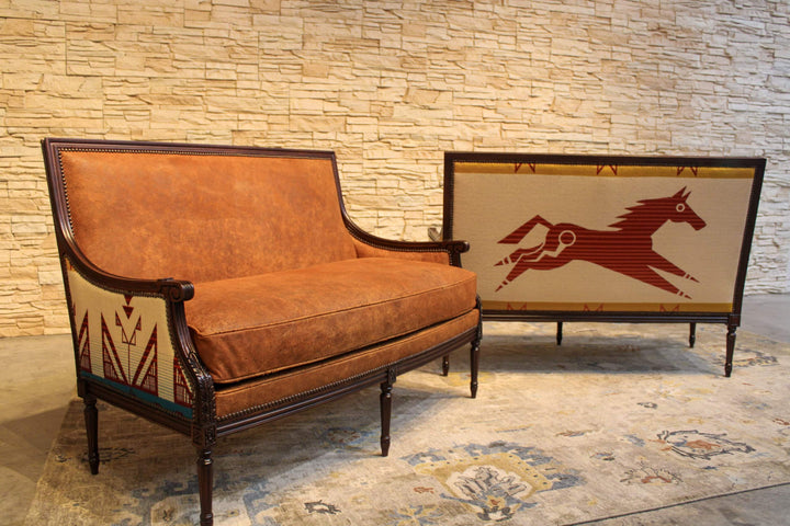 Pony Up Settee