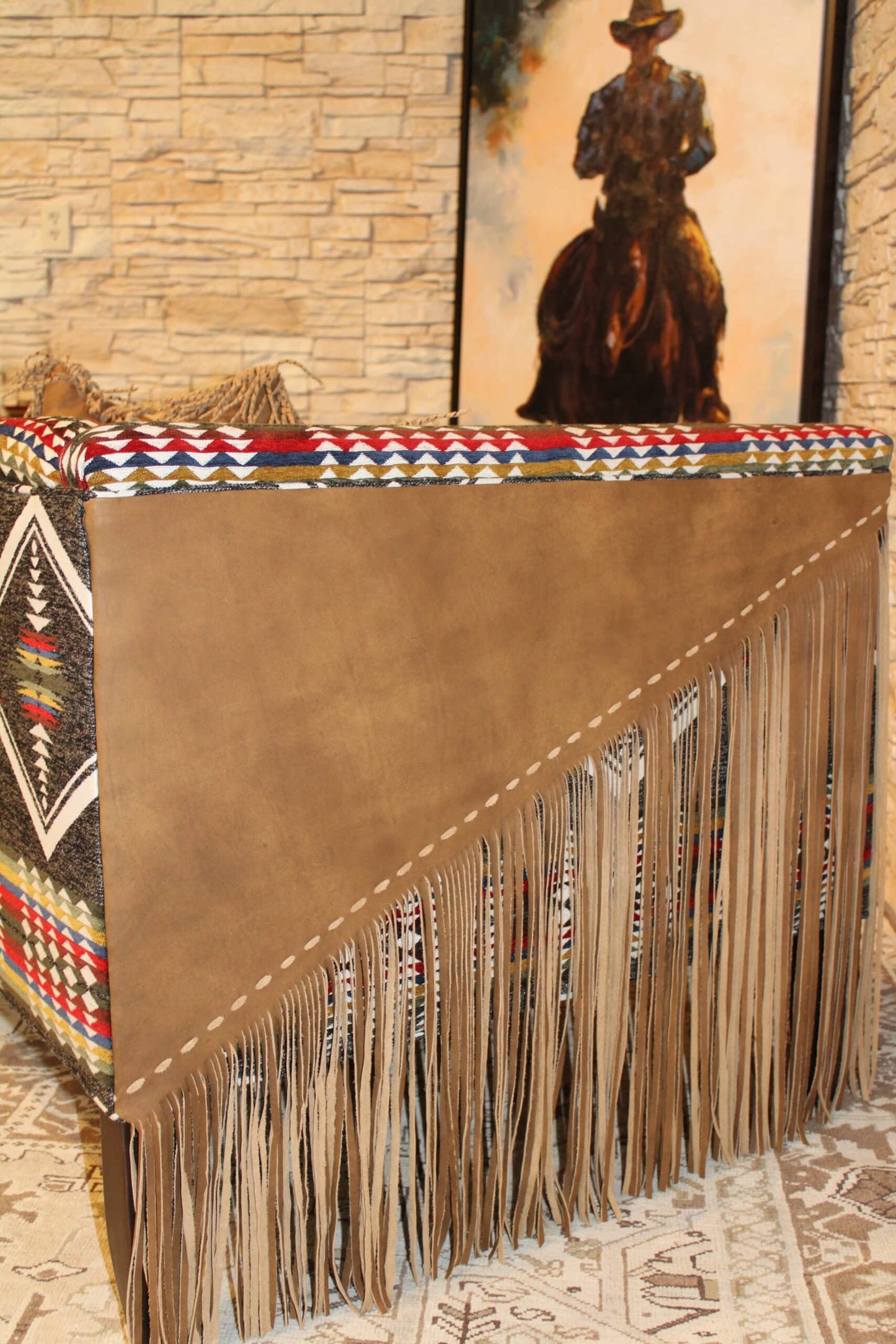 Southwest Fringe Sofa