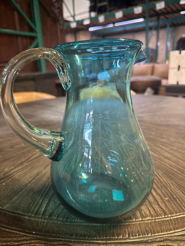 Rose Ann Hall Turquoise Round Pitcher