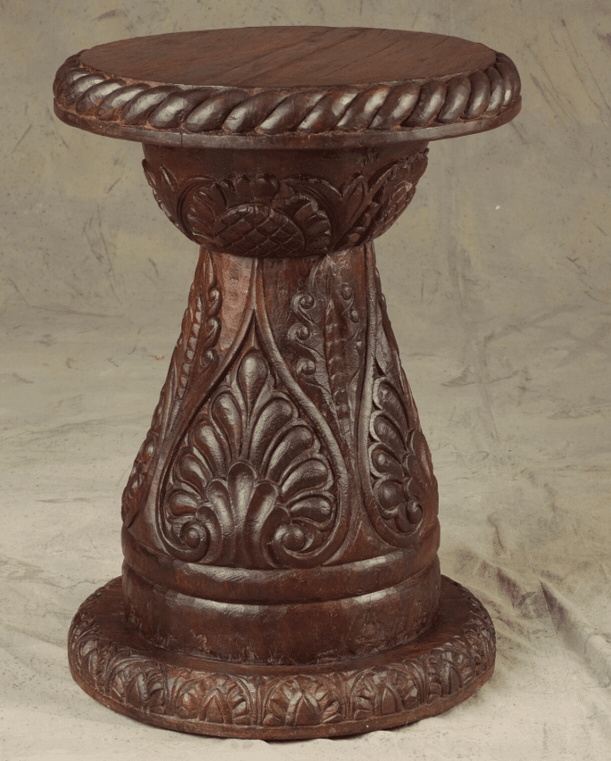 Column Base End Table