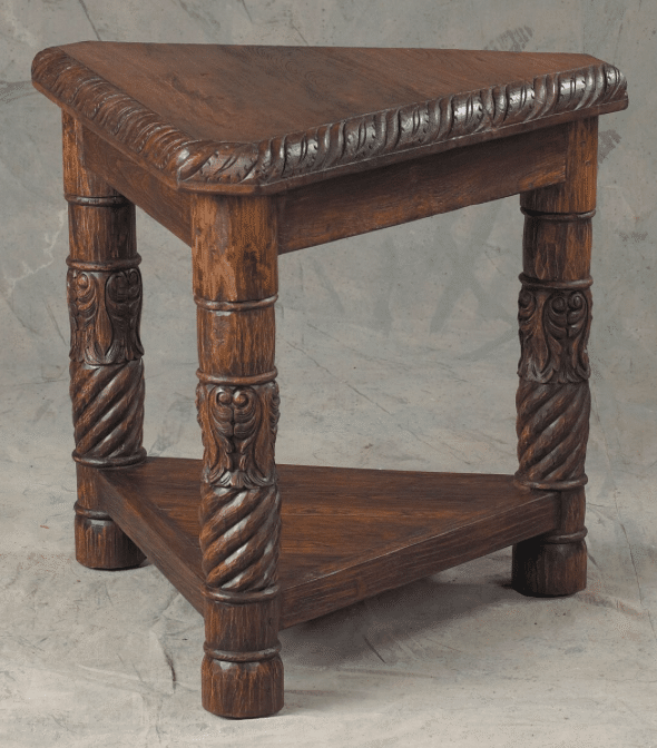 Triangle End Table