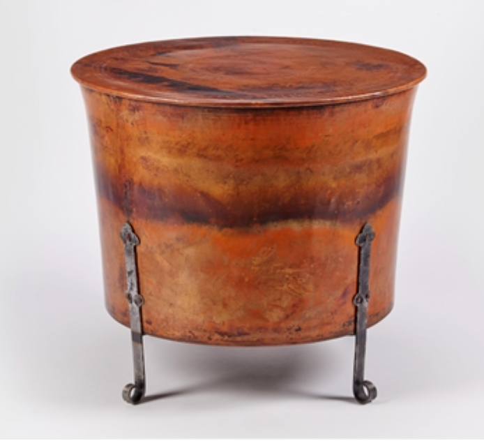 Copper End Table 22374