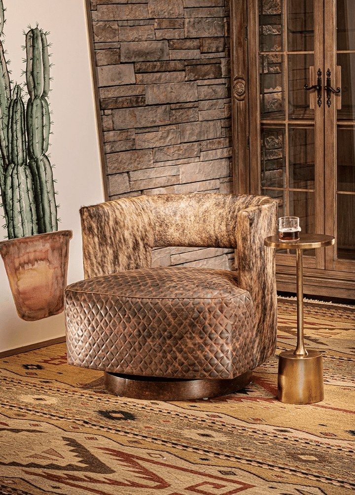 Quilted Brindle Chair