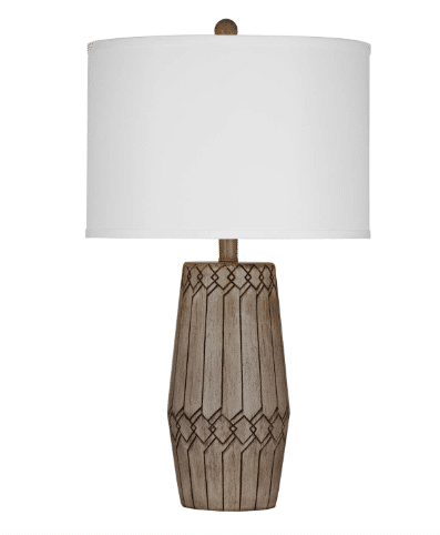 Barrel Table Lamp