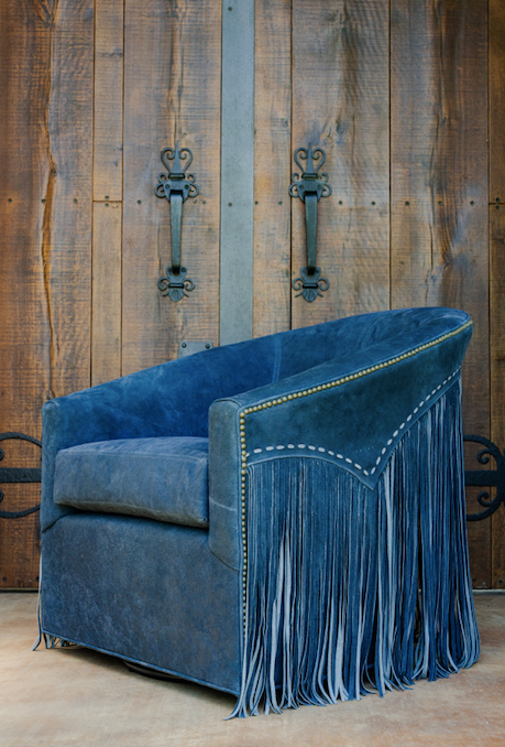 Midnight Fringe Swivel