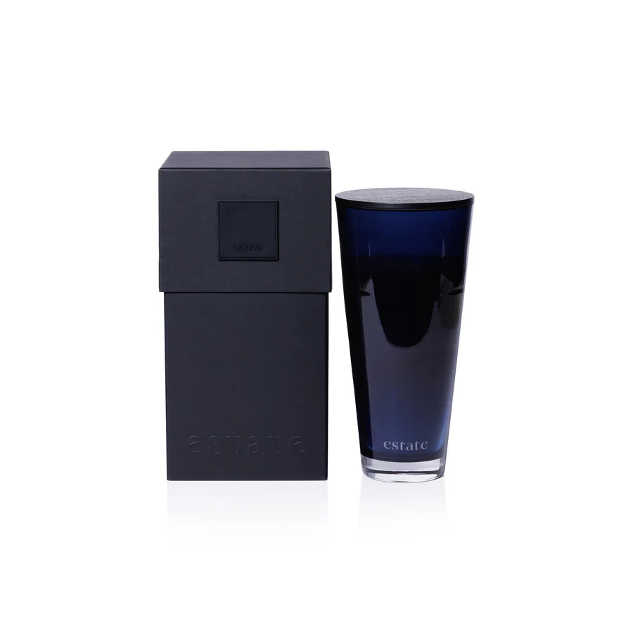 Navy Blue Agave Candle