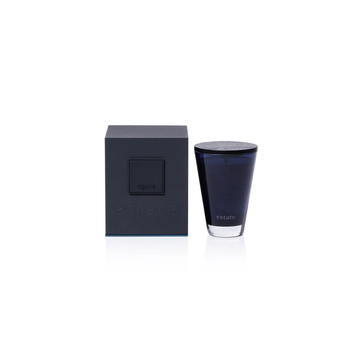 Navy Blue Agave Candle
