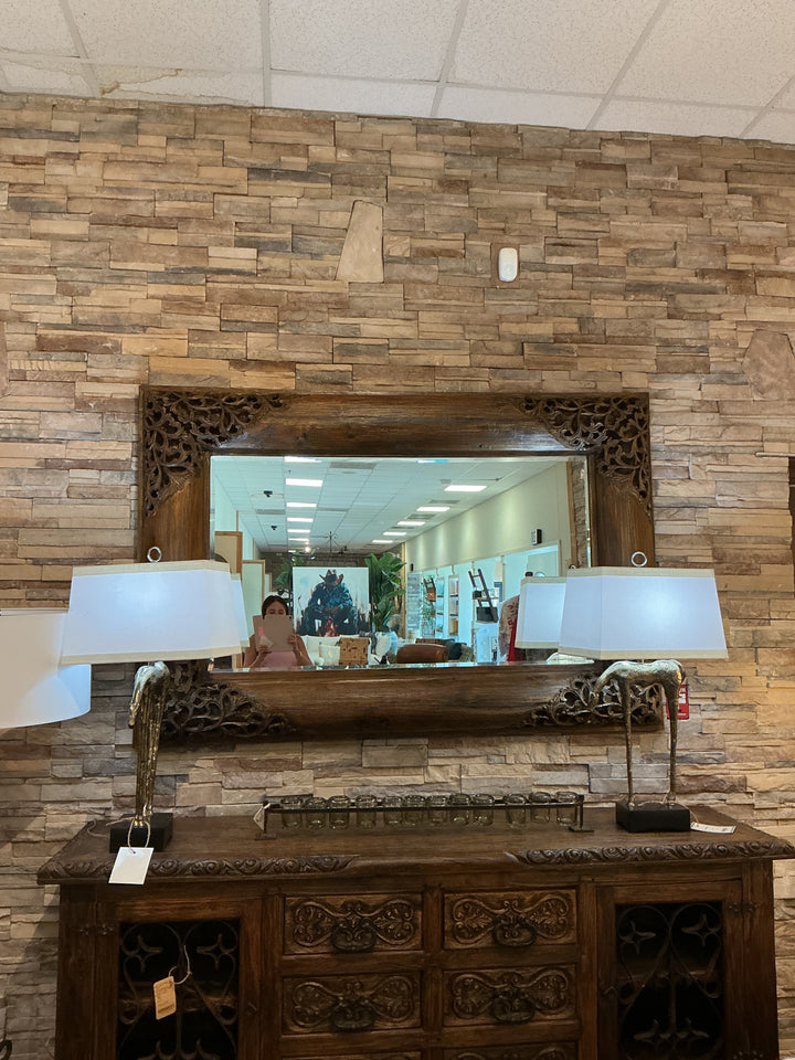 Cordoza Mirror / Partial Carving