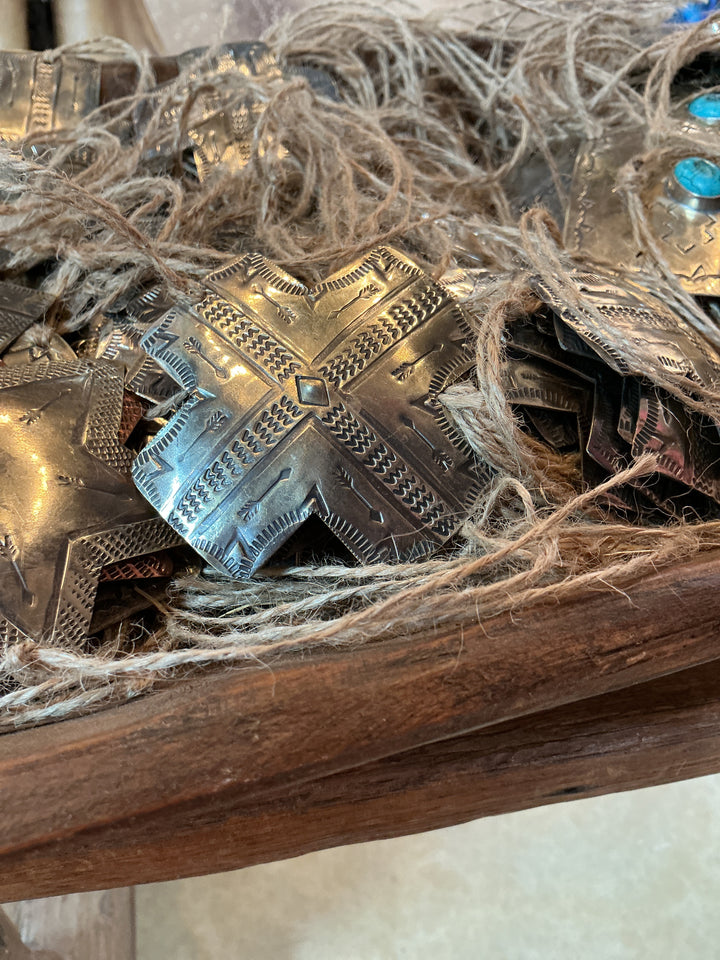 Stamped Cross Ornament