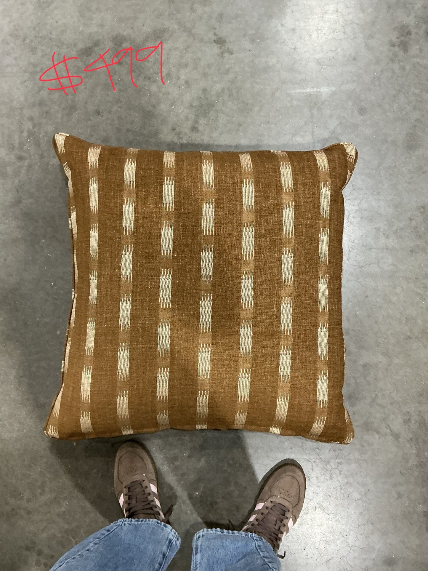 Saddle Stripe Pillow