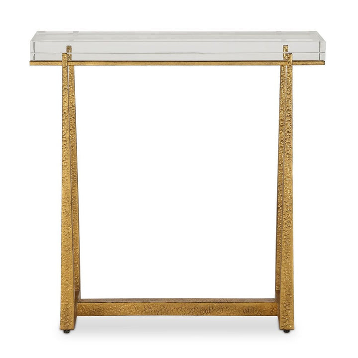 Midas Accent Table, Gold