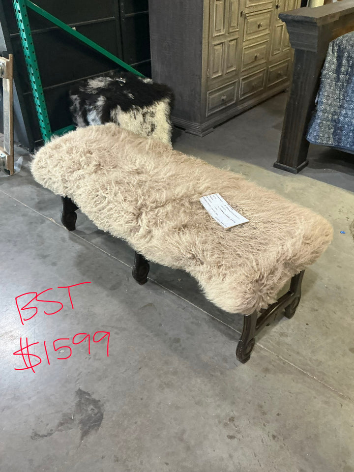 Champagne Tibetan Bench