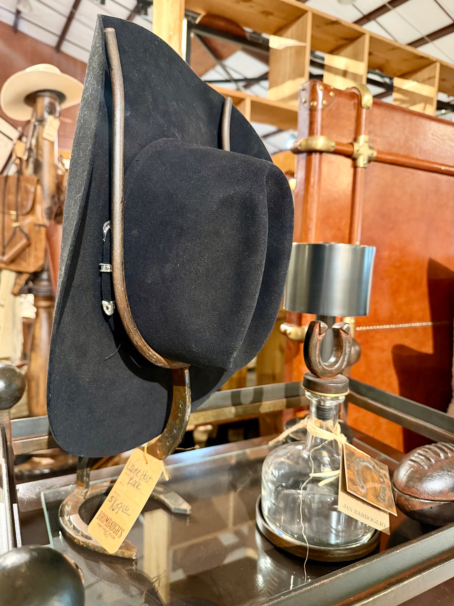 Horseshoe Hat Rack