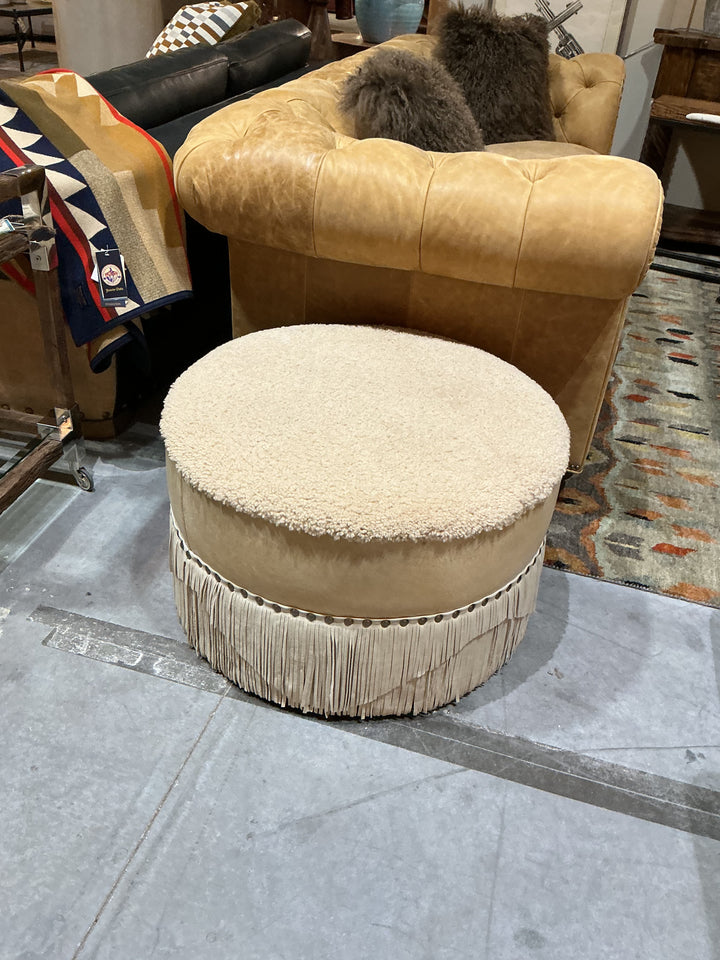 Nomad Fringe Ottoman