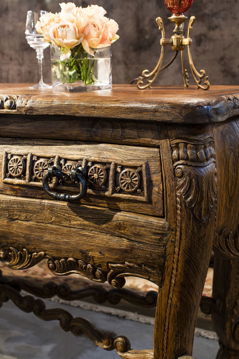 Cadillac 3 Drawer Console
