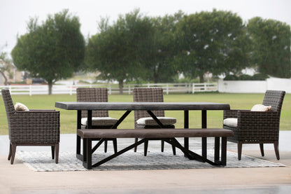 Chestnut Lawn Dining Ensemble