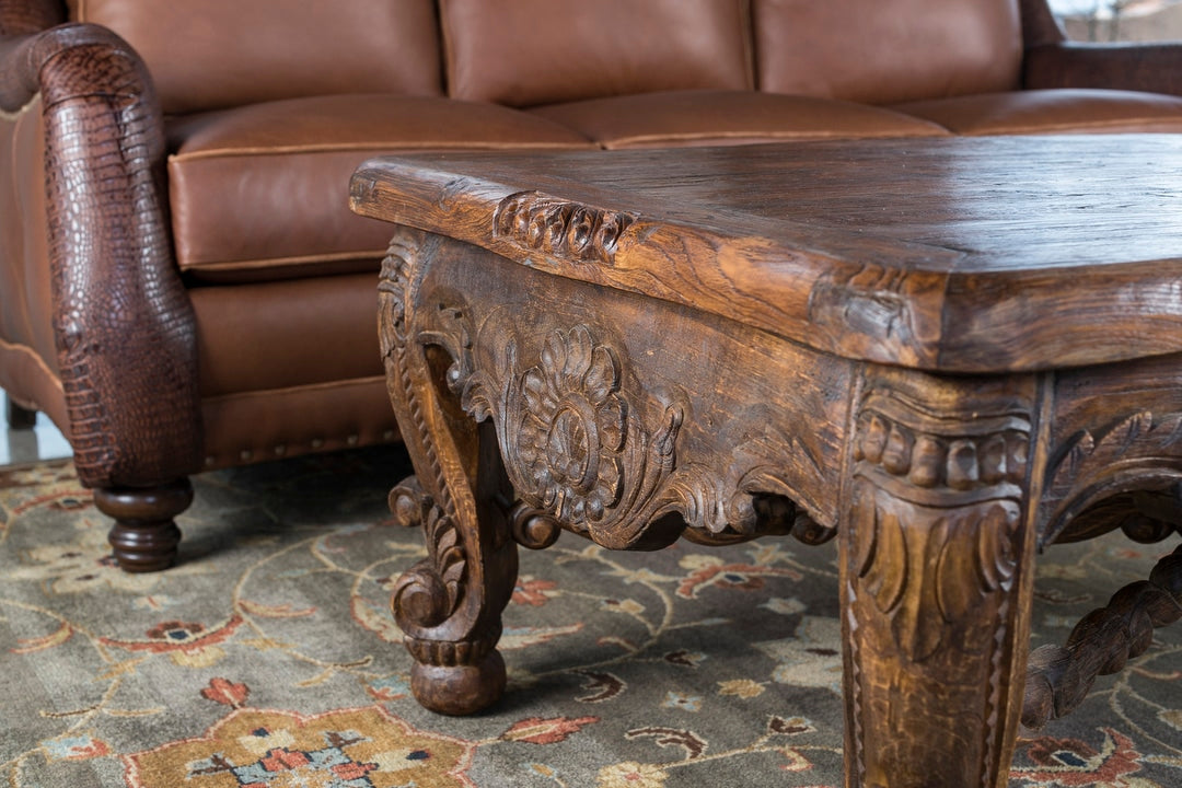 Cadillac Coffee Table - Wood Top
