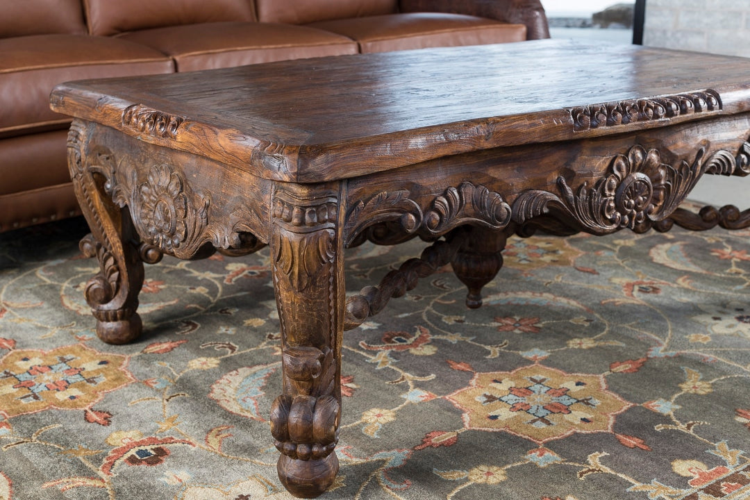 Cadillac Coffee Table - Wood Top