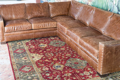 Saddle Track Arm Sectional