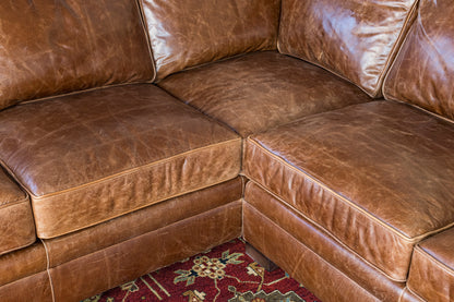 Saddle Track Arm Sectional