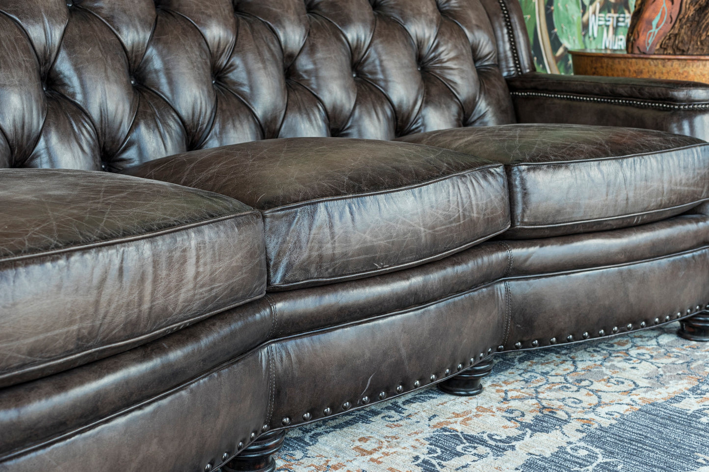 Gun-Metal Sofa