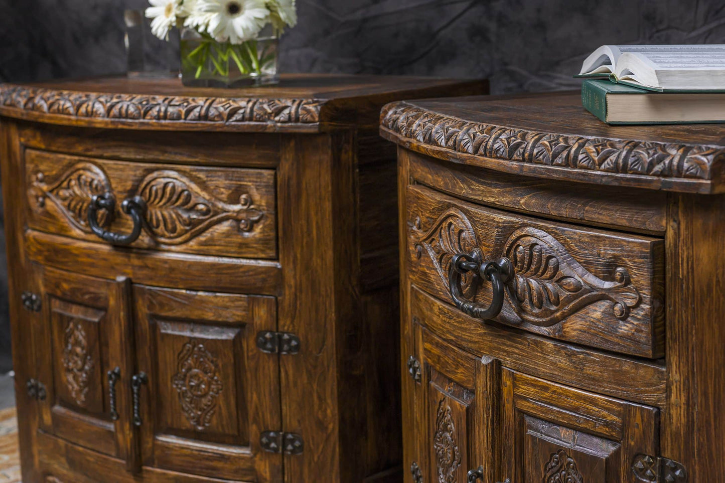 Round Nose Nightstand