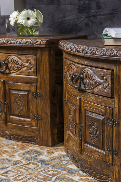 Round Nose Nightstand