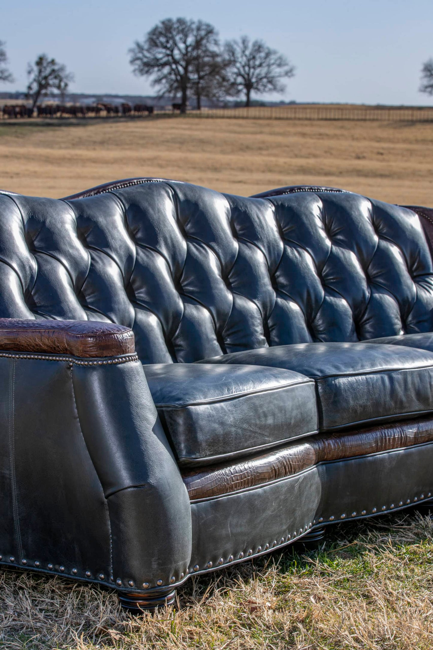 Sheridan Blue Sofa