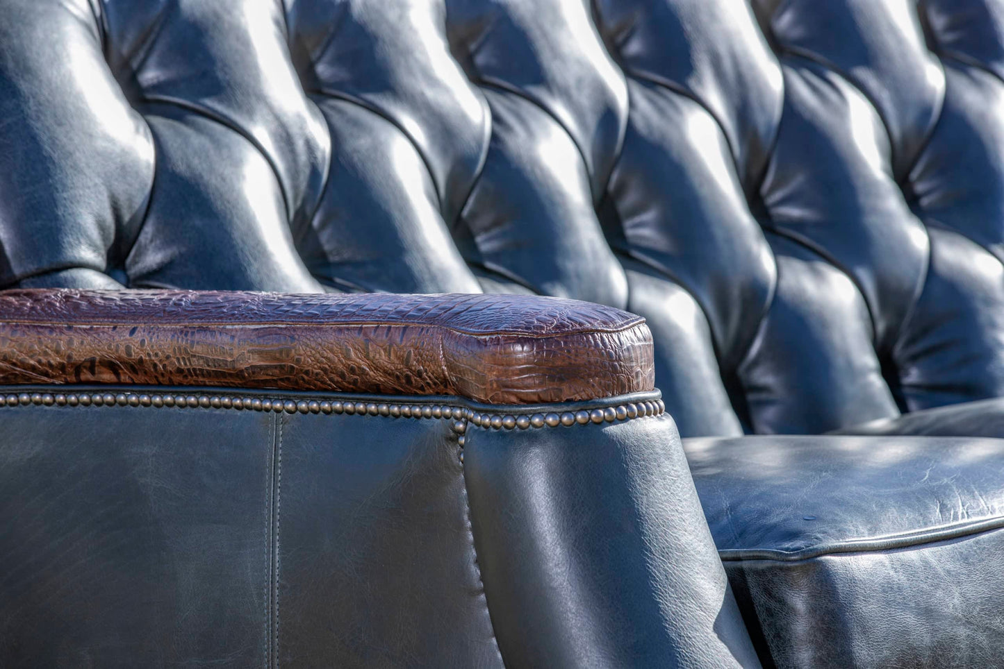 Sheridan Blue Sofa