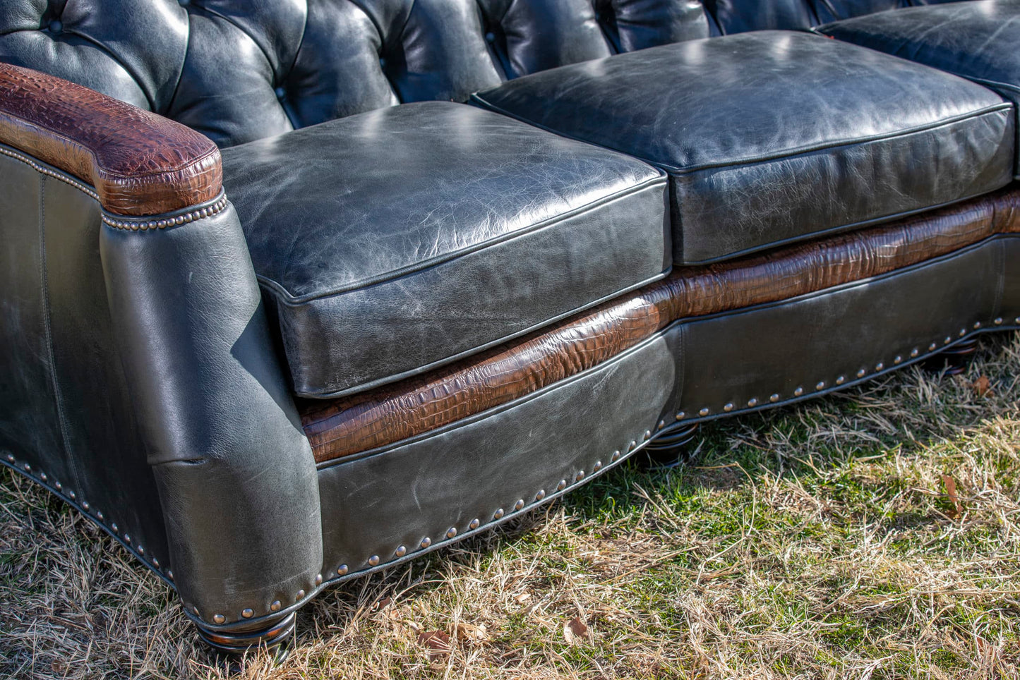 Sheridan Blue Sofa