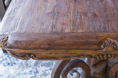 Fleur De Lis Dining Table
