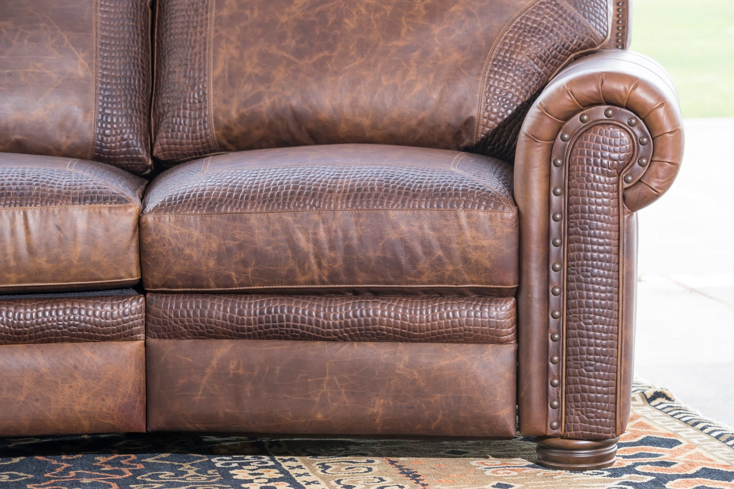 Four Seater Reclining Sectional