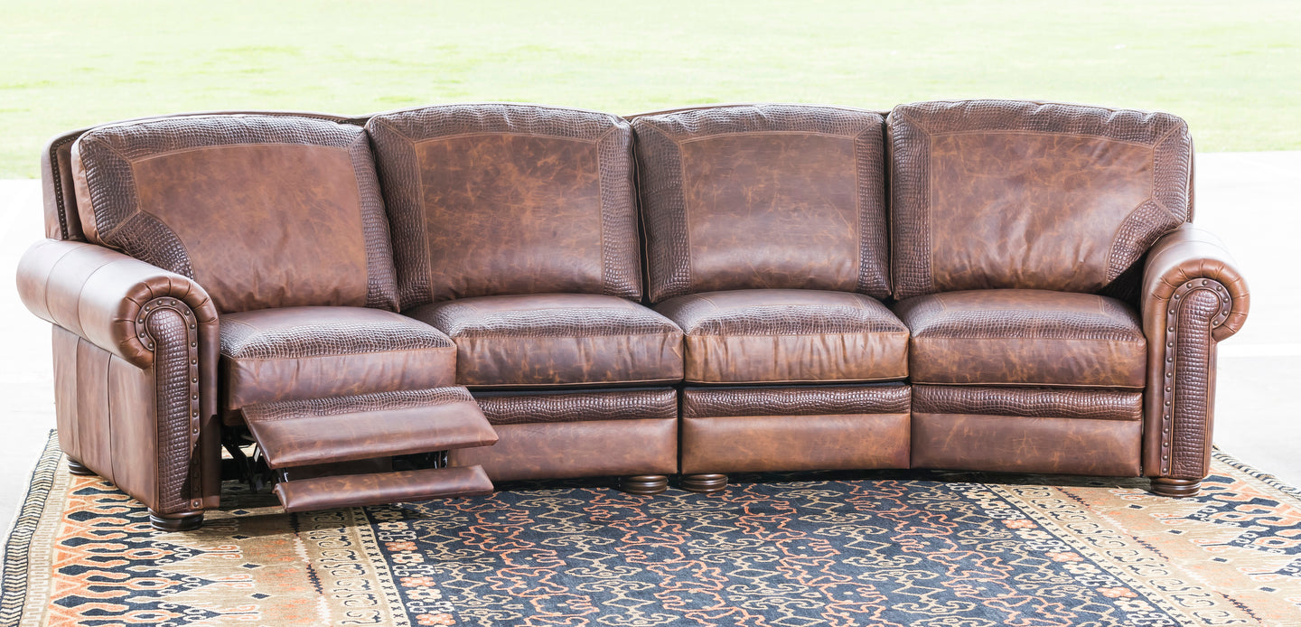 Four Seater Reclining Sectional