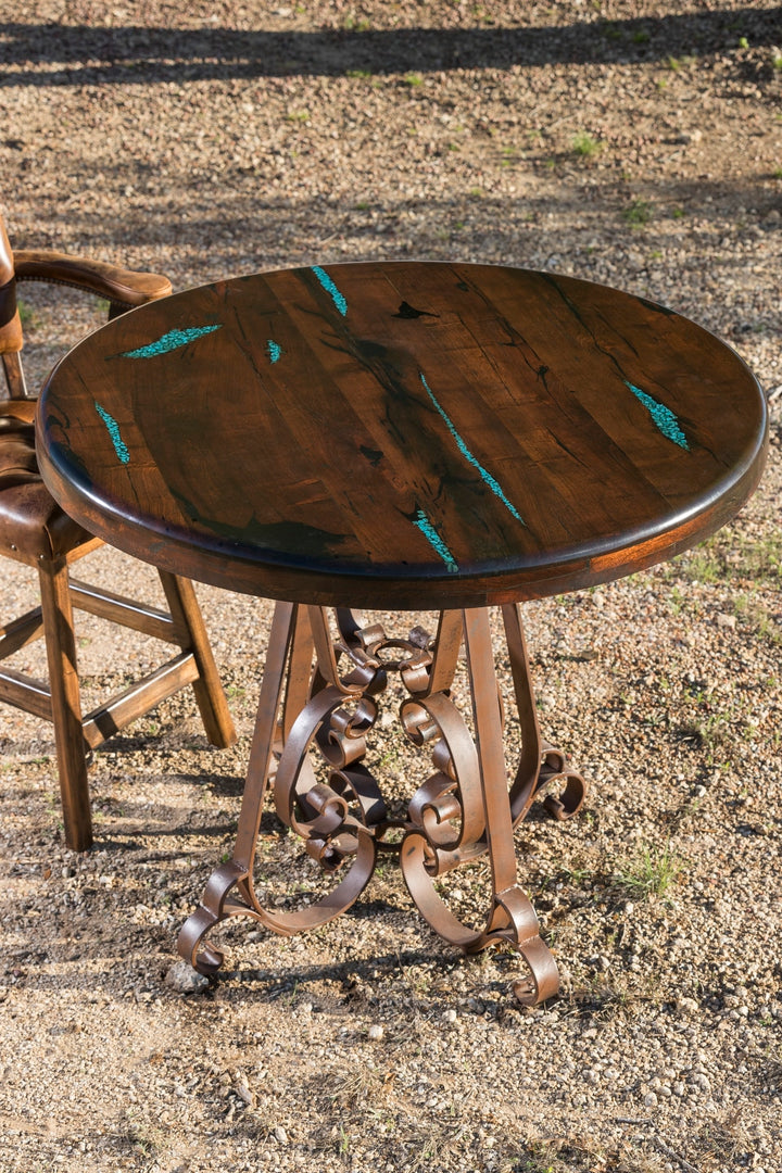 Mesquite Top Pub Table