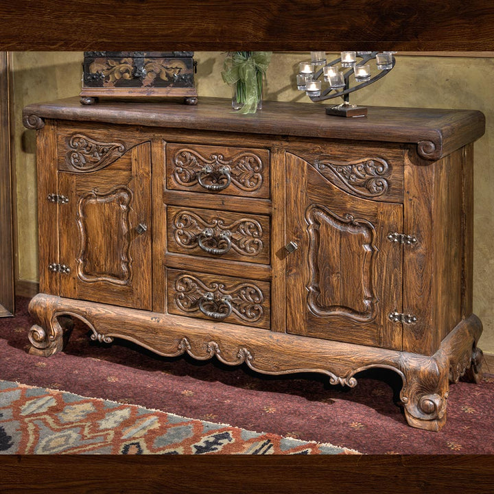 Paisley 3Drawer/2Door Console: