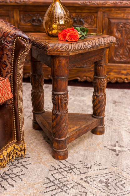 Triangle End Table