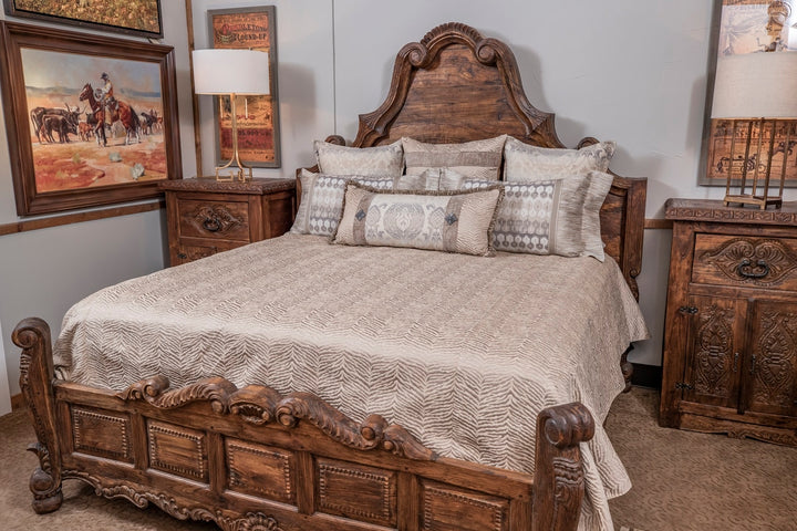 Bentley Teak Bed
