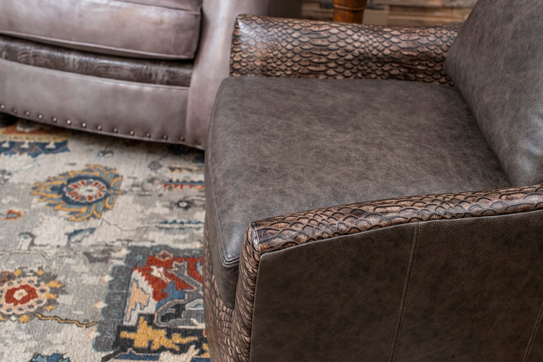 Charcoal Swivel Chair