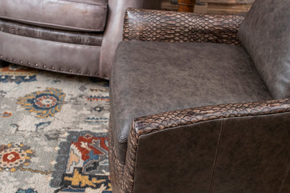 Charcoal Swivel Chair