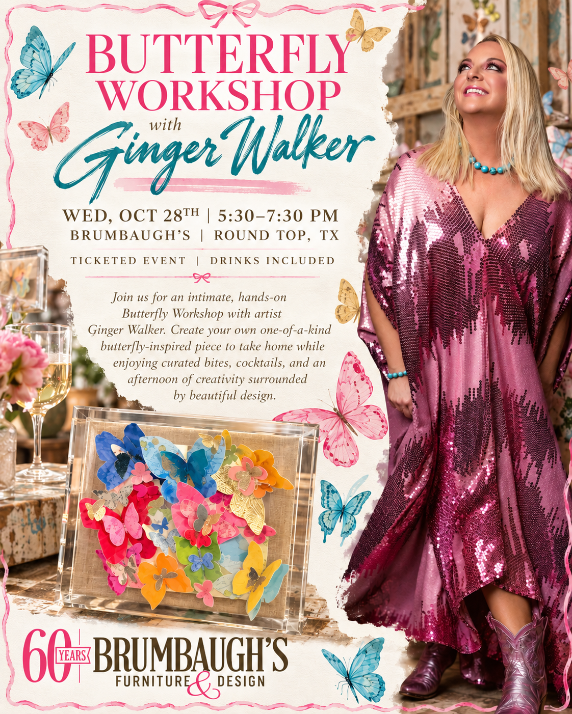 Butterfly Workshop with Ginger Walker