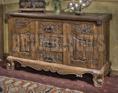 Paisley 3Drawer/2Door Console: