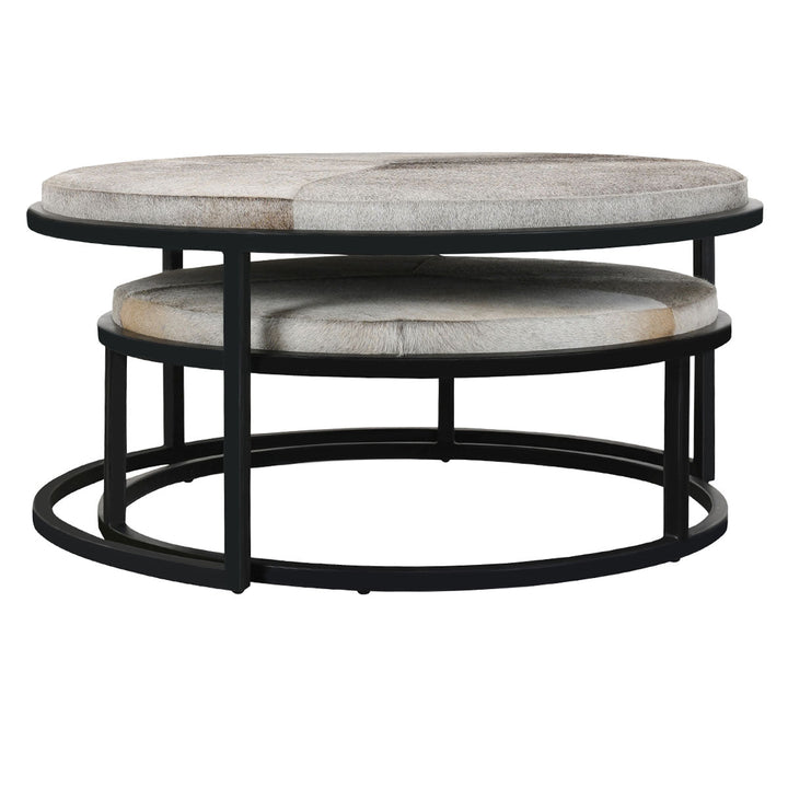 Hayword Hide Set Of 2 Nesting Coffee Tables