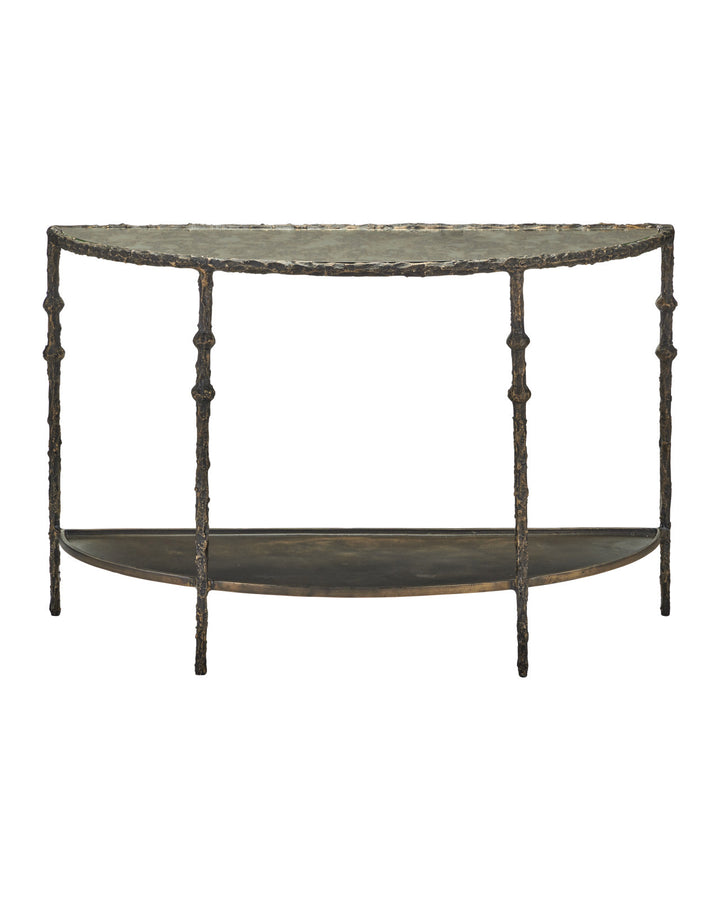 Spalzato Demi-Lune Console Table